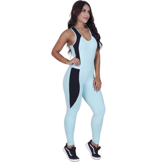 Macacão com Bojo Orbis Empina Bumbum Suplex - Feminino - Foto 1