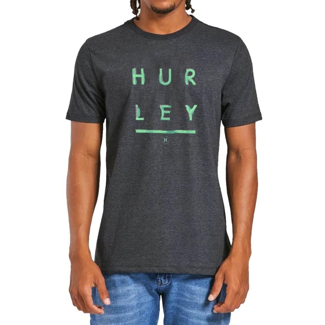 Camiseta Hurley Acid - Masculina - Foto 1