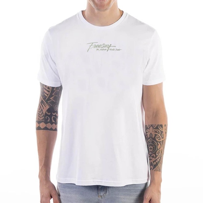 Camiseta Freesurf Atitude - Masculina - Foto 1
