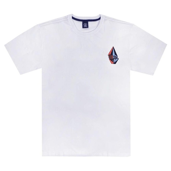 Camiseta Volcom Plus Size Stoney Fill - Masculina - Foto 1