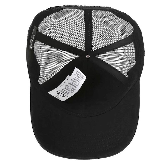 Boné Aba Curva Oakley Mod Metal Ellipse Camo Trucker - Snapback - Adulto - Foto 1