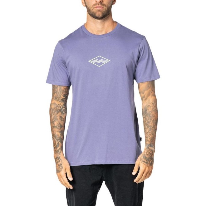 Camiseta Billabong Diamond Wave II WT23 - Masculina - Foto 1