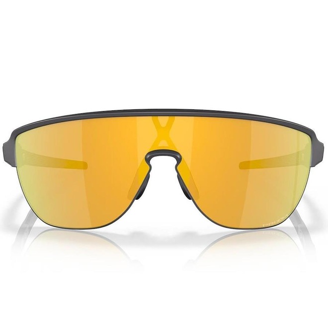 Óculos de Sol Unissex Oakley Corridor Matte Carbon 24K Iridium - Foto 1