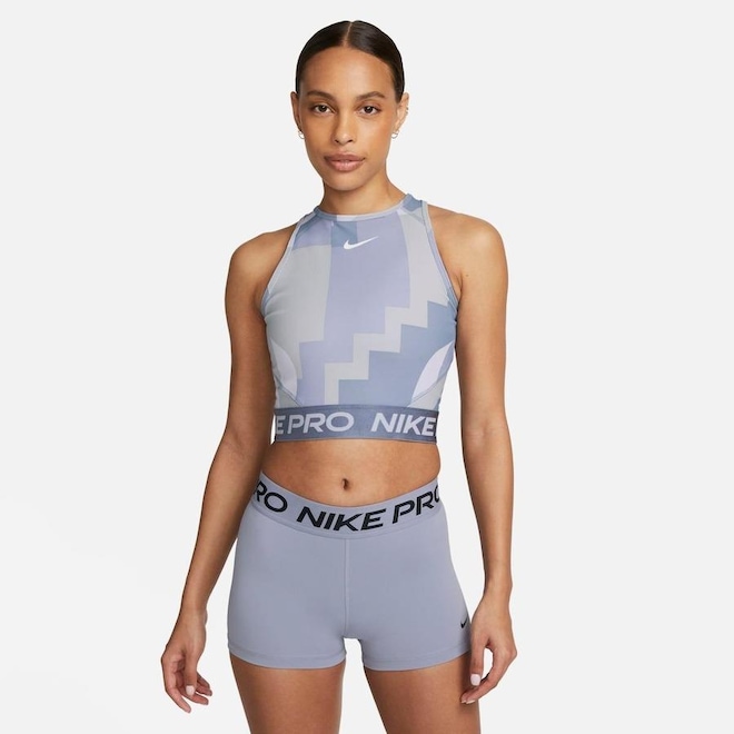 Camiseta Regata Nike Pro Dri-FIT VNVA - Feminina - Foto 1