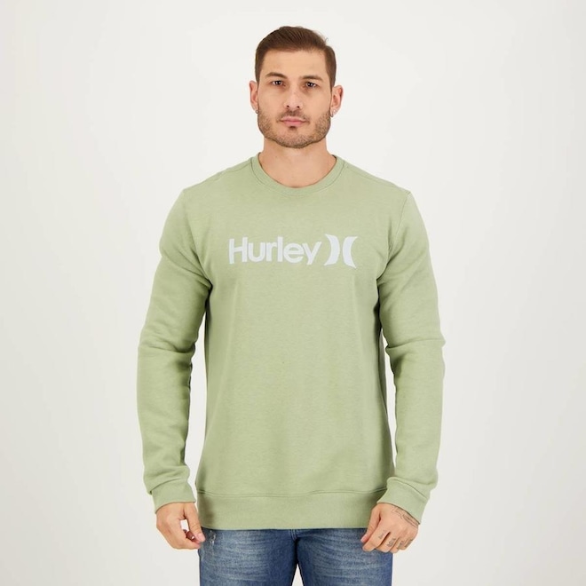 Blusão de Moletom Hurley One Only - Masculino - Foto 1