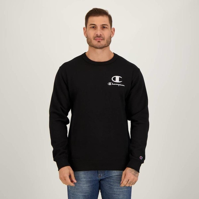 Blusão de Moletom Champion Classic - Masculina - Foto 1