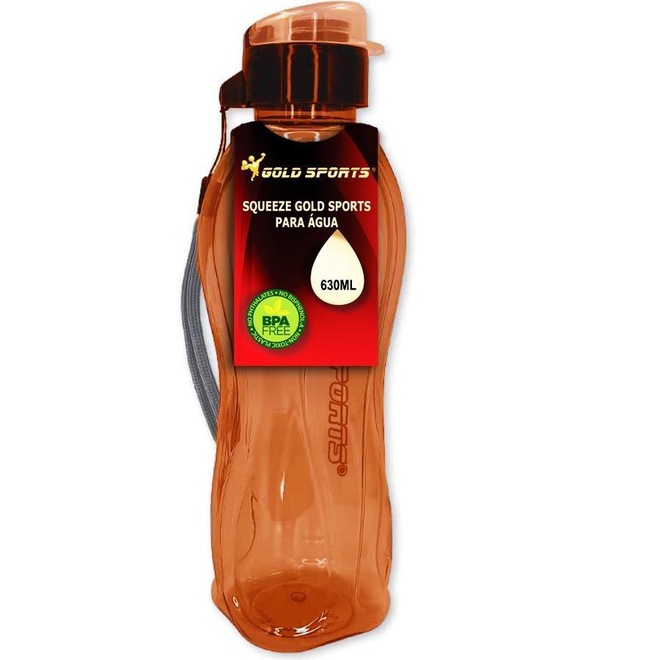 Squeeze Gold Sports Resistence Translucid Special - 630ml - Foto 1