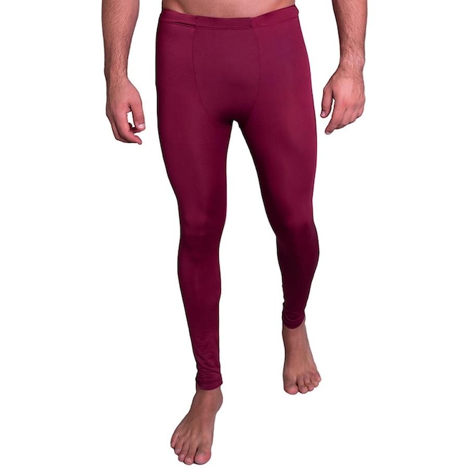 Calça Térmica Segunda Pele MVB Modas Proteção Uv 50+ - Masculina - Foto 1