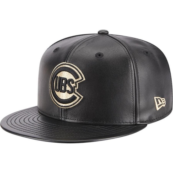 BONÉ ABA RETA NEW ERA 59FIFTY CHICAGO CUBS - FECHADO - ADULTO - Foto 1