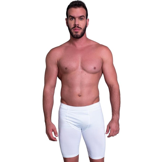 Bermuda MVB Modas Segunda Pele Térmica Proteção Uv 50+ - Masculina - Foto 1