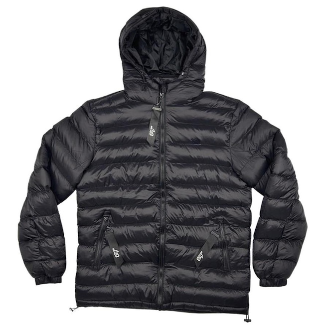 Jaqueta com Capuz Lost Forrada Puffer - Masculina - Foto 1