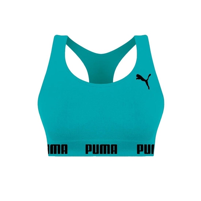 Top Puma Nadador Sem Costura - Feminino - Foto 1