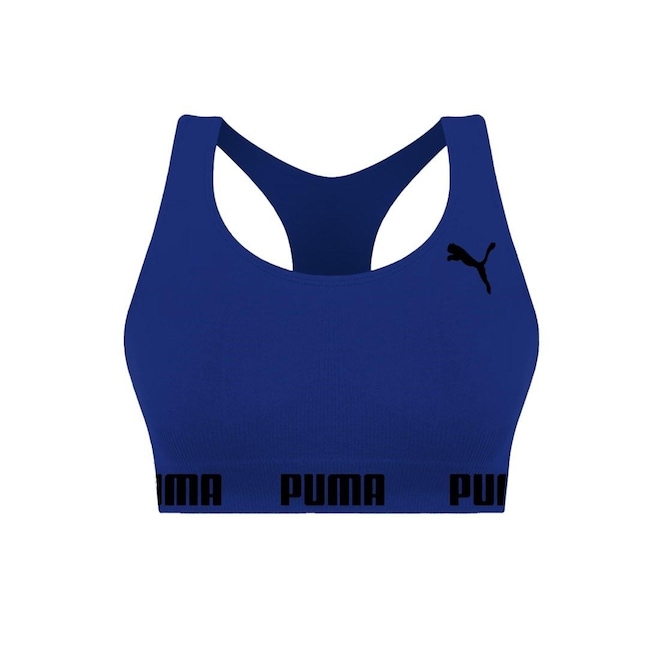 Top Puma Nadador Sem Costura - Feminino - Foto 1