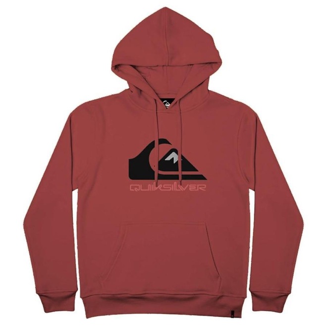 Blusão De Moletom Com Capuz Quiksilver Full Logo - Masculino - Foto 1