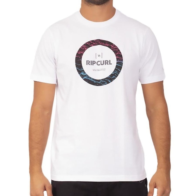 Camiseta Rip Curl Circle 10M Filter - Masculina - Foto 1
