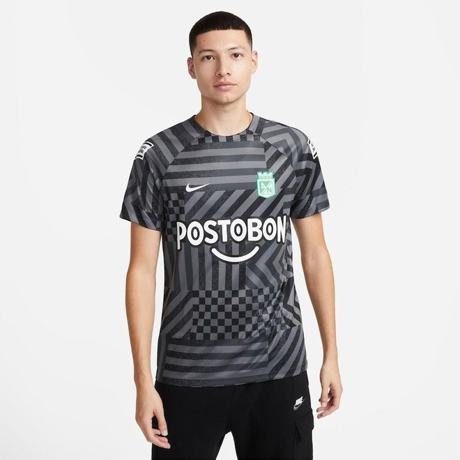 Camisa Atlético Nacional Pré-Jogo Nike 2023 - Masculina - Foto 1