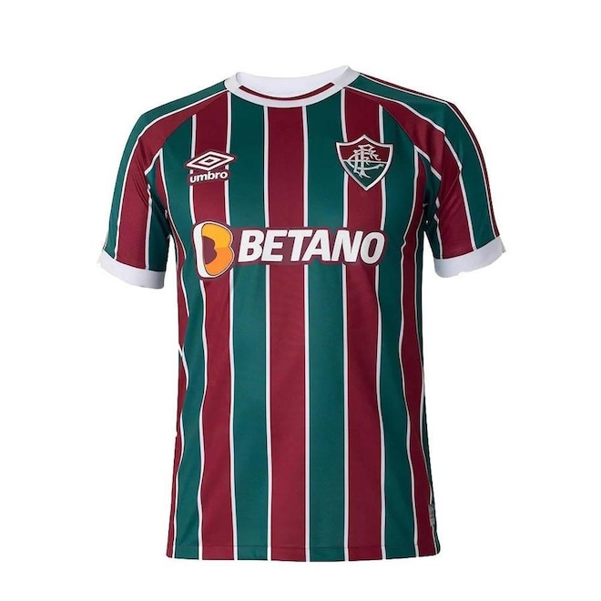 Camisa do Fluminense I 2023 Oficial Classic S/N Umbro - Masculina - Foto 1