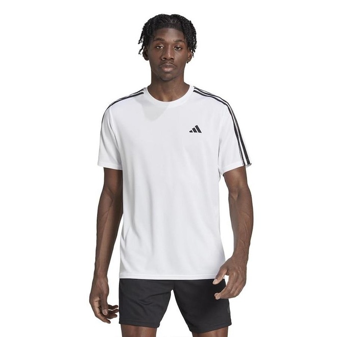 Camiseta adidas Essentials 3-Stripes - Masculina - Foto 1