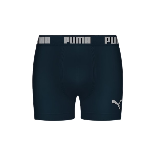 Cueca Boxer Puma sem Costura - Adulto - Foto 1