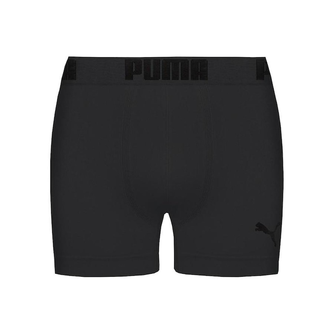 Cueca Boxer Puma sem Costura - Adulto - Foto 1