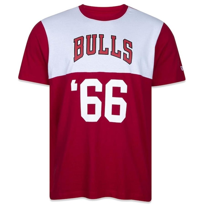 Camiseta New Era Nba Chicago Bulls - Masculina - Foto 1