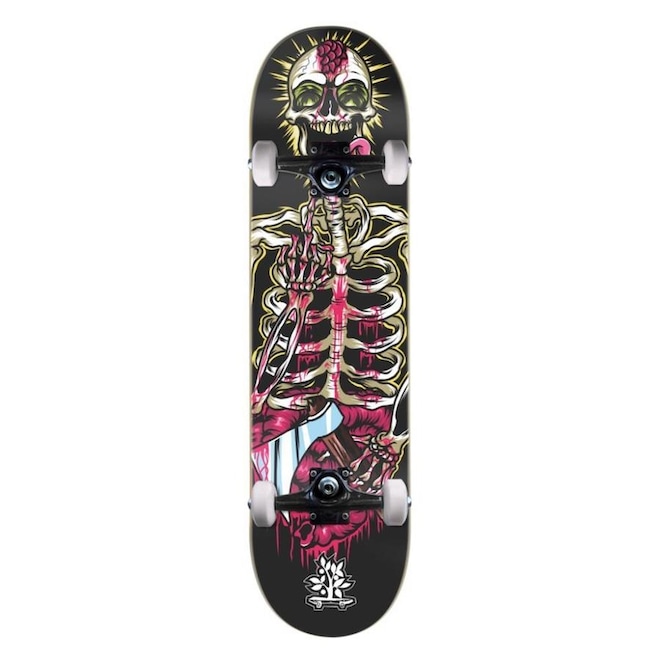 Skate Iniciante Wood Light Skull Axe - Foto 1