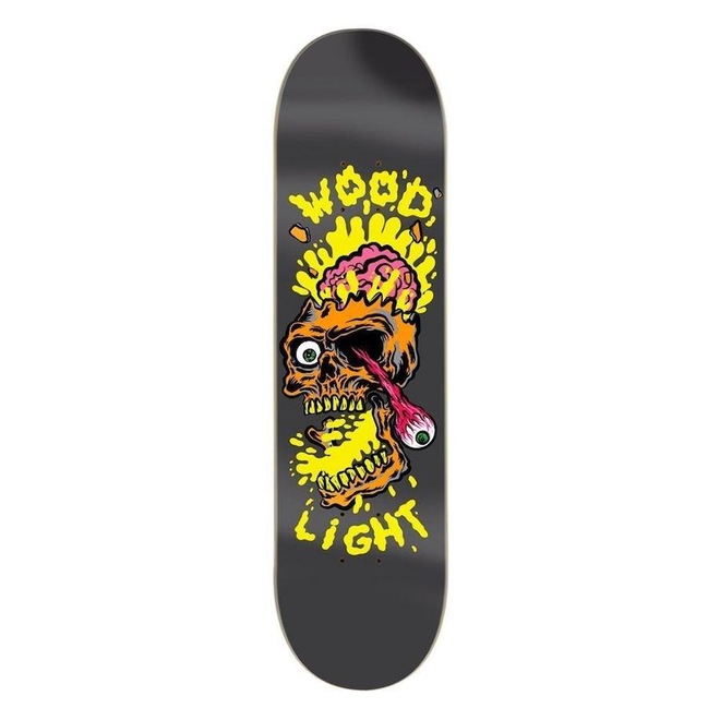 Shape de Skate Wood Light Marfim Blow Up Crushed - Foto 1