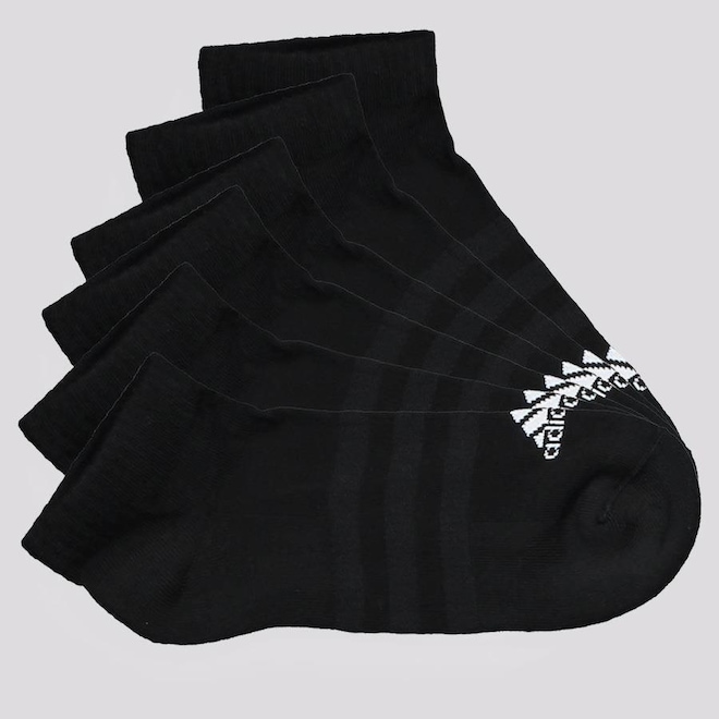 Kit Meias Cano Baixo adidas I - 6 Pares - Adulto - Foto 1