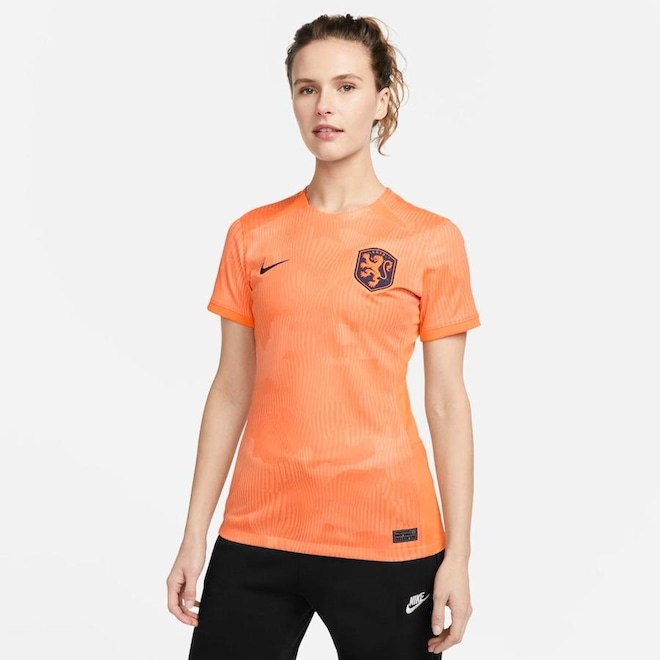 Camisa Holanda I 2023/24 Torcedora Pro Nike - Feminina - Foto 1