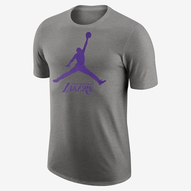 Camiseta Nike Jordan Los Angeles Lakers Essential - Masculina - Foto 1