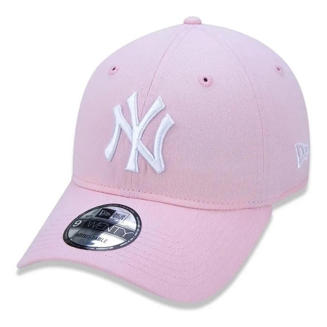 Boné Aba Curva New Era 920 New York Yankees ST Pastels Rosa - Strapback - Adulto - Foto 1