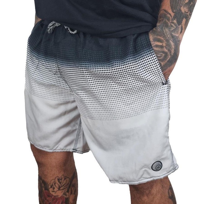 Bermuda Surftrip Pixel Degrade - Masculina - Foto 1