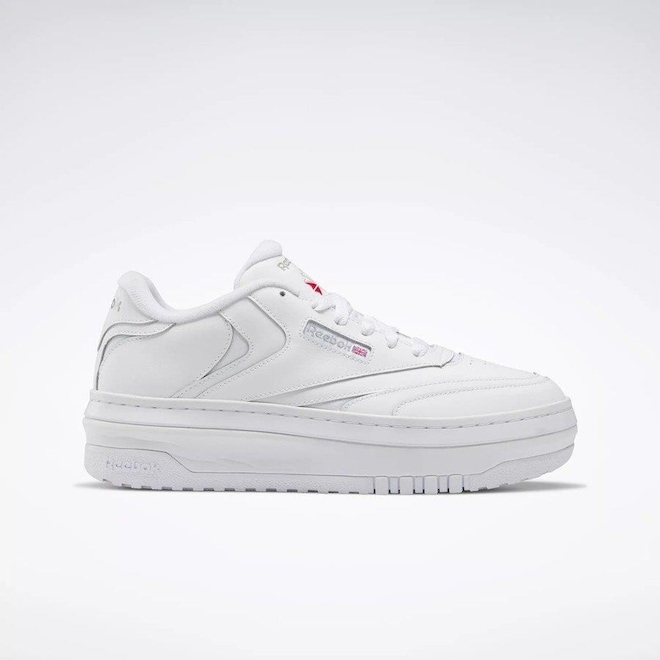 Tênis Reebok Club C Extra Plataforma - Feminino - Foto 1
