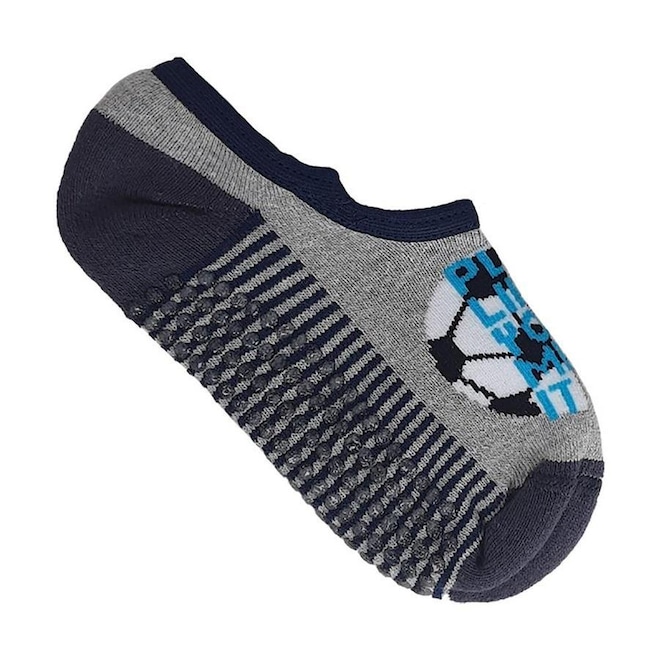 Meia Sapatilha Selene Antiderrapante - Infantil - Foto 1