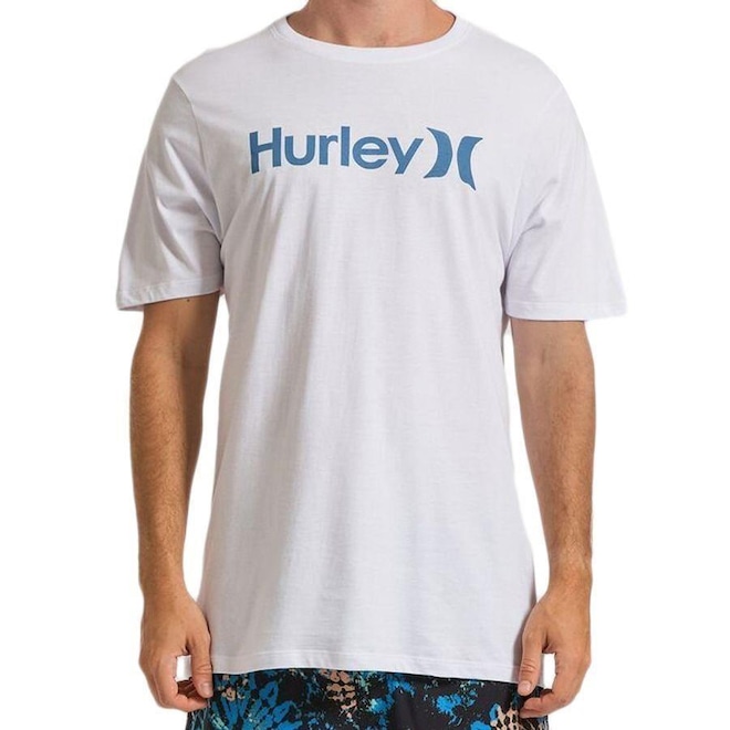Camiseta Hurley Silk O&O Solid - Masculina - Foto 1