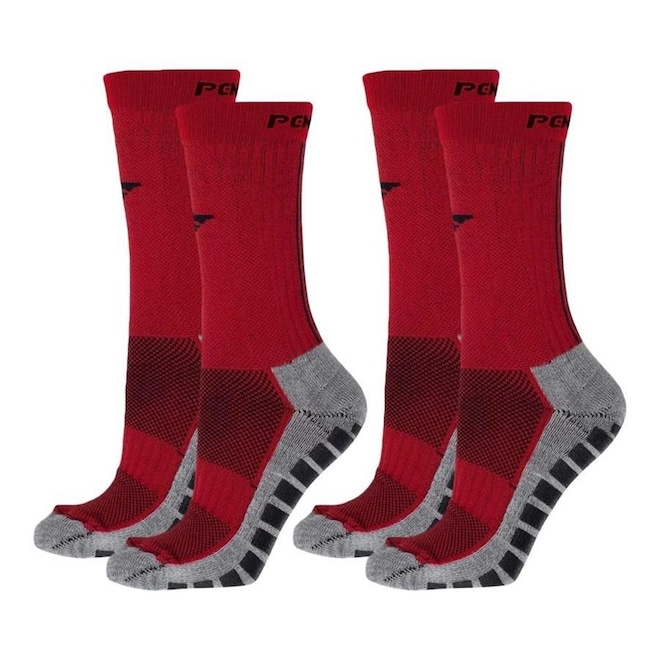 Kit Meiões Penalty Grip - 39 a 43 - 2 Pares - Masculina - Foto 1