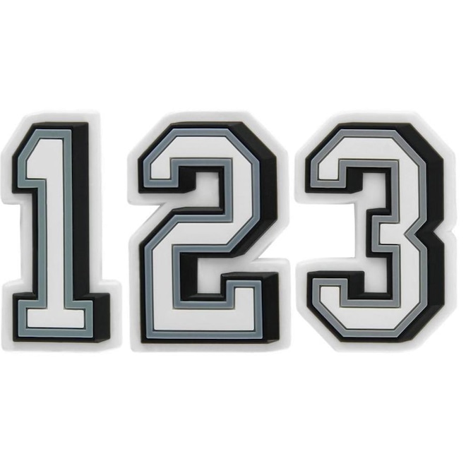 Kit Jibbitz Crocs Um, Dois, Três - 3 unidades - Foto 1