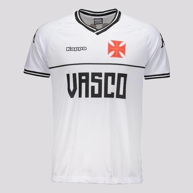 Camisa do Vasco Kappa Supporter Bicolor - Masculina - Foto 1