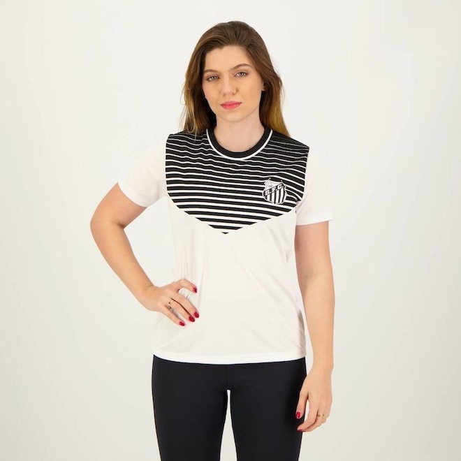Camisa do Santos Braziline Immersive - Feminina - Foto 1