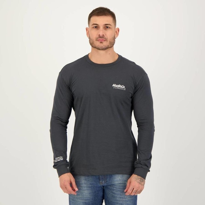 Camiseta Nicoboco Manga Longa Placencia - Masculina - Foto 1