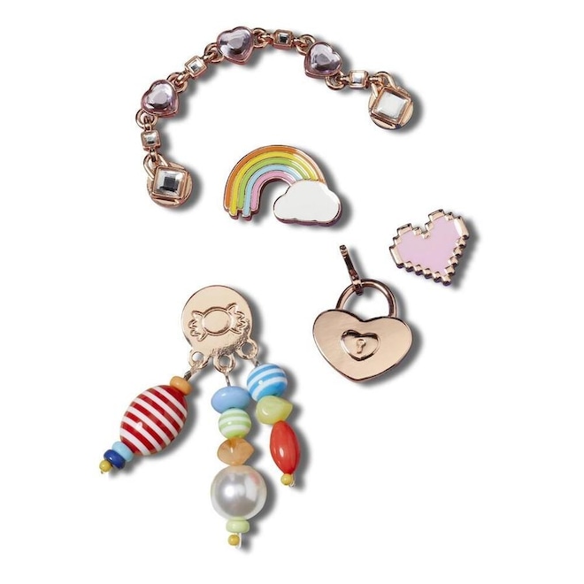 Kit Jibbitz Crocs Shine Like A Diamond - 5 Unidades - Foto 1