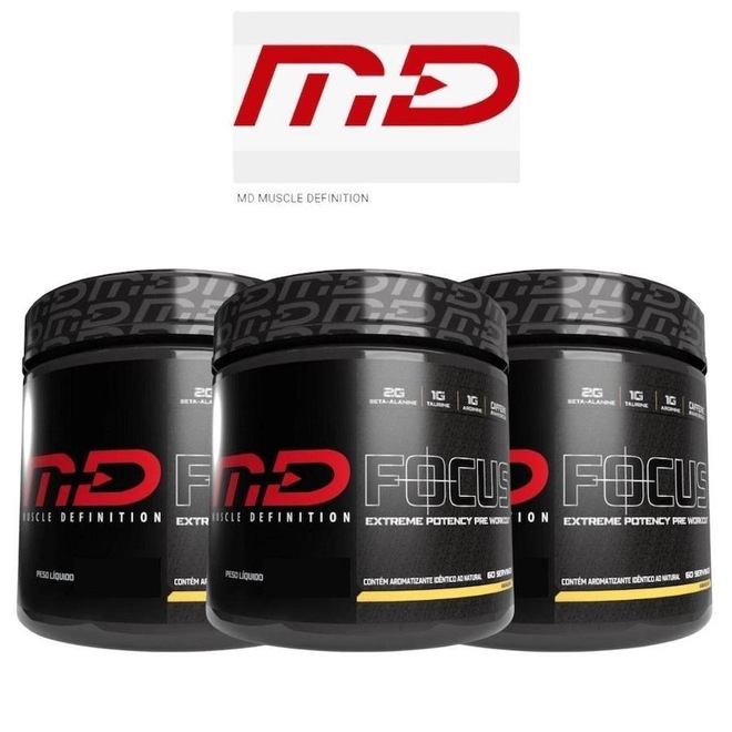 Beta Alanina Focus Pré Treino - Abacaxi - 318G - Foto 1