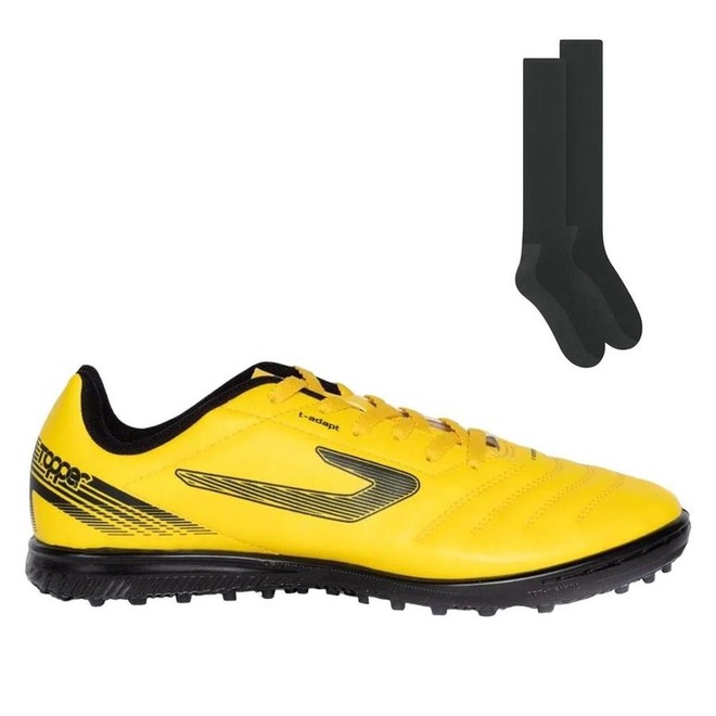 Kit Chuteira Society Topper Cup Vi + Meão - Adulto - Foto 1