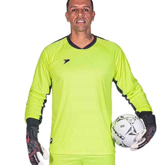 Camisa de Goleiro Poker Manga Longa Unity - Unissex - Foto 1