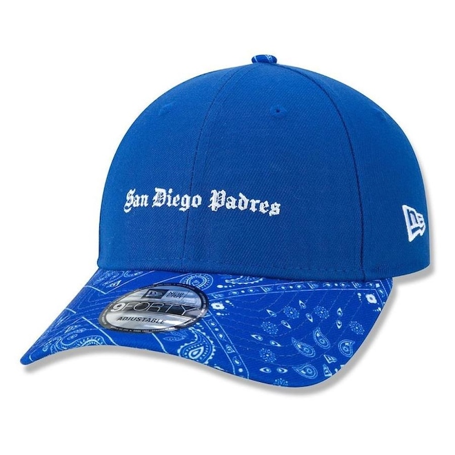 Boné New Era 940 Snapback San Diego Padres Street Latin Aba Curva - Foto 1