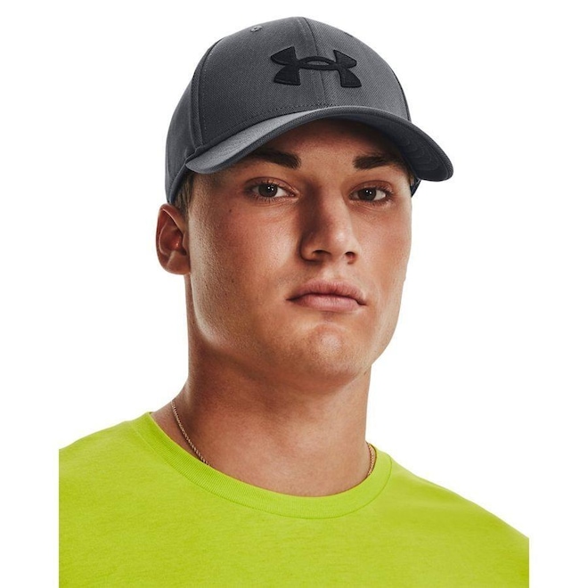 Boné Under Armour Blitzing Adj - Strapback - Masculino - Foto 1