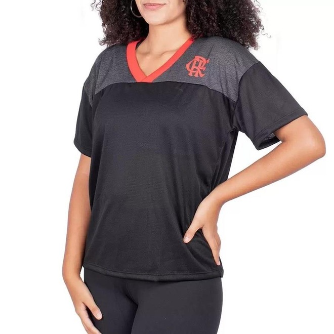 Camiseta do Flamengo Braziline Mana - Feminina - Foto 1