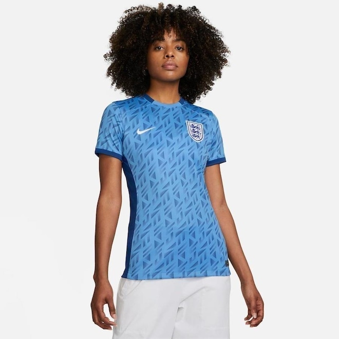 Camisa Inglaterra II 2023/24 Torcedora Pro Nike - Feminina - Foto 1