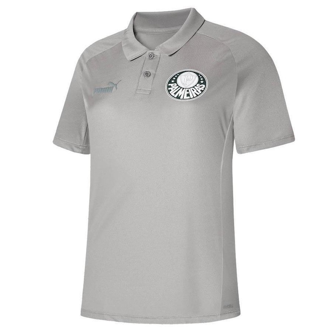 Camiseta Puma Polo Palmeiras - Masculina - Foto 1