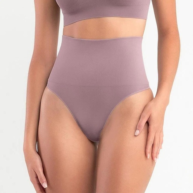 Calcinha She Fina Leve Compressão Microfibra sem Costura - Feminina - Foto 1